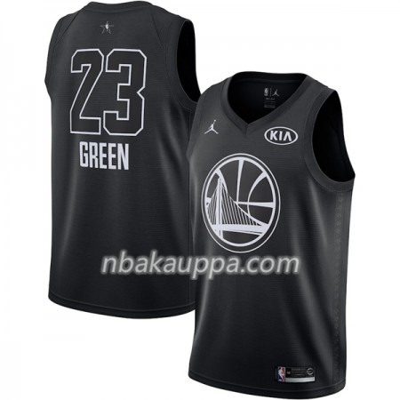 Golden State Warriors Draymond Green 23 2018 Kaikki tähti Jordan Brand Musta Pelipaidat Swingman - Miesten
